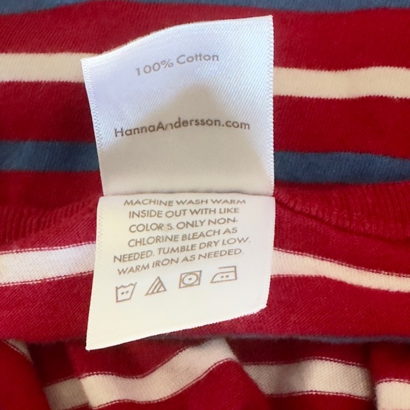 Hanna Andersson So Breezy Stripe Dress Size 10 - Picture 3 of 4